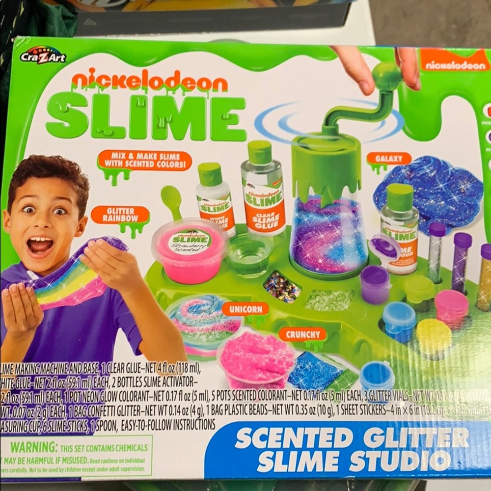 Nickelodeon Scented Glitter Slime Studio